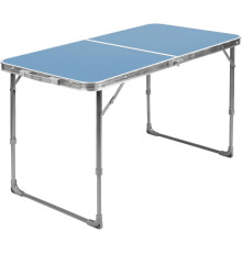 Стол Nika складной ССТ-3/4 голубой