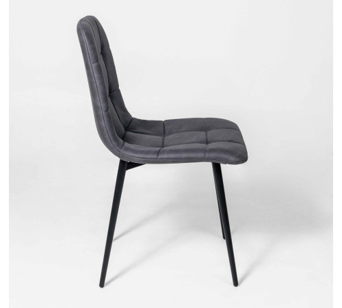 Стул Алвест AV 406-N графитовая замша Kiprus 13/черный