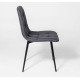 Стул Алвест AV 406-N графитовая замша Kiprus 13/черный