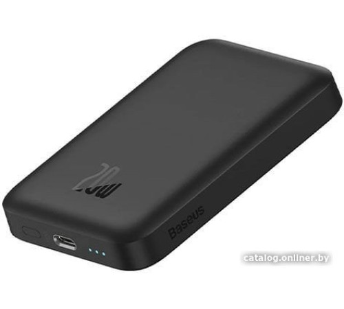 Внешний аккумулятор Baseus Magnetic Mini Air Wireless Fast Charge Power Bank 20W 6000mAh черный