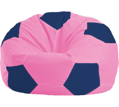 Кресло-мешок Flagman Мяч Стандарт М1.1-195 розовый/синий