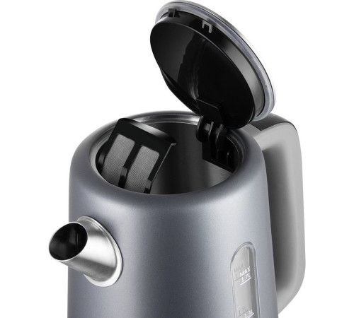 Электрический чайник Redmond Редмонд KM238 серо-голубой