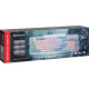 Клавиатура Defender Hawk GK-418 белый, Outemu Red
