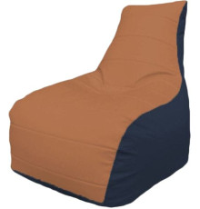 Кресло-мешок Flagman Бумеранг Б1.3-22 оранжевый/синий