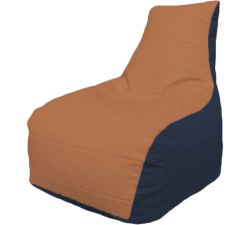Кресло-мешок Flagman Бумеранг Б1.3-22 оранжевый/синий