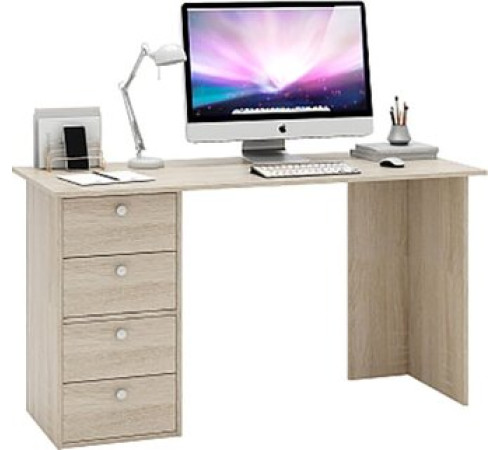 Стол MFMaster Прайм-55 дуб сонома