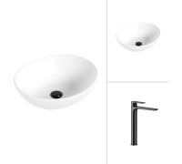 Умывальник Lauter 21652 + Reef 21CK8678BS