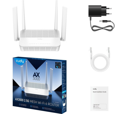 Wi-Fi роутер Cudy WR3000H 1.0