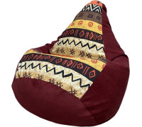 Кресло-мешок Flagman Груша Макси Г2.4-138 Африкус+Verona 735