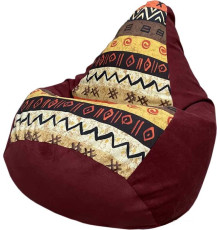 Кресло-мешок Flagman Груша Макси Г2.4-138 Африкус+Verona 735