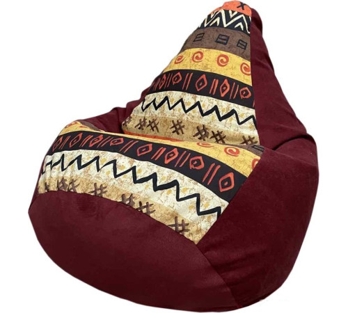 Кресло-мешок Flagman Груша Макси Г2.4-138 Африкус+Verona 735