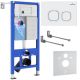 Инсталляция для унитаза Roxen StounFix Dual Fresh 826157