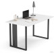 Стол Mio Tesoro Франко 120x66 белый/черный