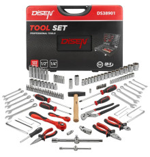 Универсальный набор инструментов Disen DS38901 122 предмета