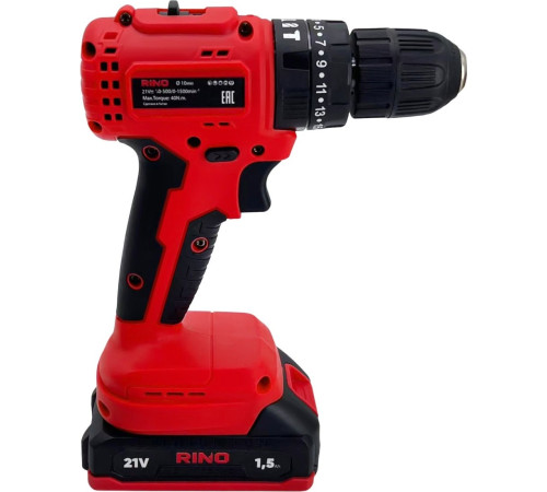 Ударная дрель-шуруповерт RINO DRL5-1 с 1-им АКБ