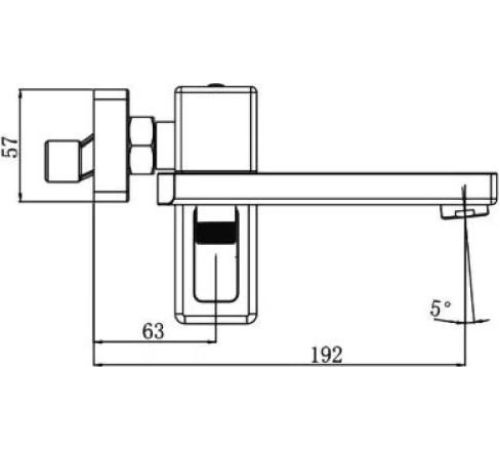 Смеситель Gappo G3217-3