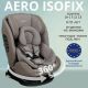 Детское автокресло Indigo Aero Isofix ST-3 бежевый лен