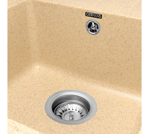 Кухонная мойка Gerhans B15 песочный