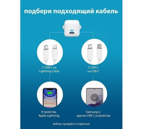 Сетевое зарядное Anker PowerPort III Nano