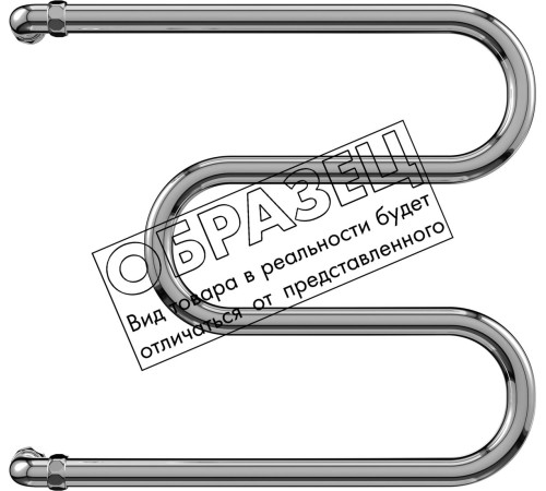 Полотенцесушитель TERMINUS Эконом М-образный Aisi 32 500x700