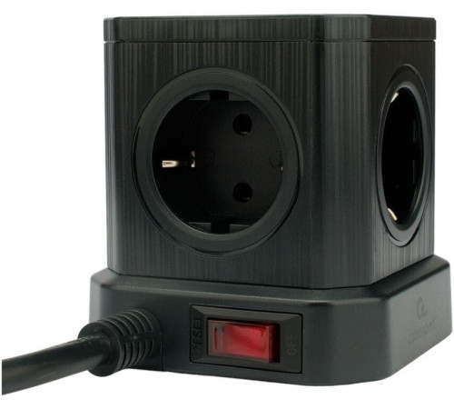 Сетевой фильтр Cablexpert Tower TWR-9-U4-B-2