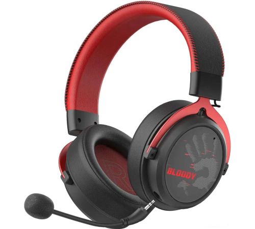 Наушники A4Tech Bloody MR590 Sports черный/красный
