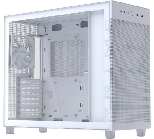 Корпус ASUS Prime AP303 Tempered Glass Panel белый