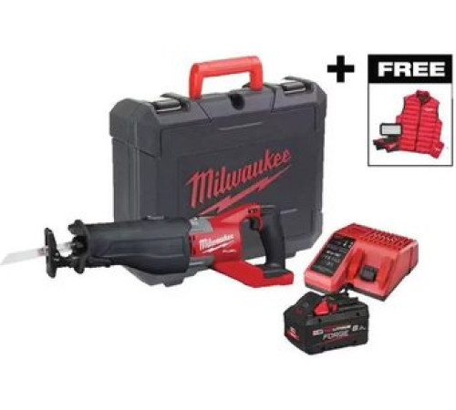 Сабельная пила Milwaukee M18 FSXMC-801C 4933499455 с 1-им АКБ, кейс