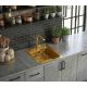 Кухонная мойка Diamond 450*500, коландер, дозатор GOLD DECOR