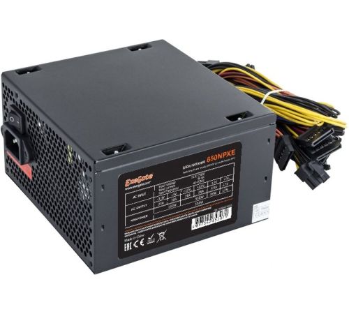 Блок питания ExeGate 650NPXE EX264476RUS