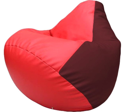 Кресло-мешок Flagman Груша Макси Г2.3-0932 красный/бордовый