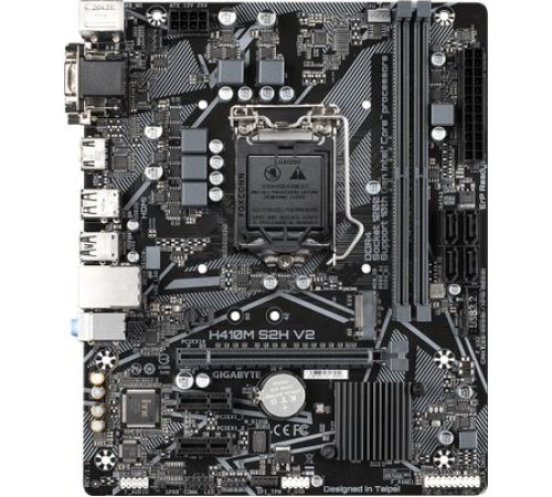 Материнская плата Gigabyte H410M S2H V2 rev. 1.1/1.2/1.3/1.4/1.6