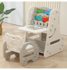 Детский стол UNIX kids Grey 3 в 1 PPT3IN1GRY