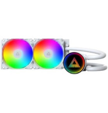 Система жидкостного охлаждения для процессора Montech LightFlow ARGB 240 белый