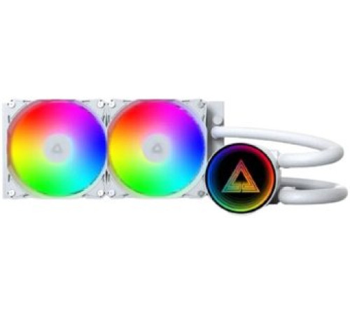 Система жидкостного охлаждения для процессора Montech LightFlow ARGB 240 белый