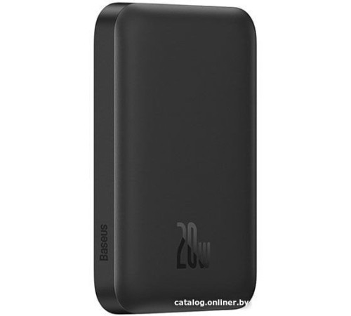 Внешний аккумулятор Baseus Magnetic Mini Air Wireless Fast Charge Power Bank 20W 6000mAh черный
