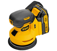 Эксцентриковая шлифмашина Denzel CROSH-20-125 с 1-им АКБ