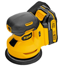 Эксцентриковая шлифмашина Denzel CROSH-20-125 с 1-им АКБ