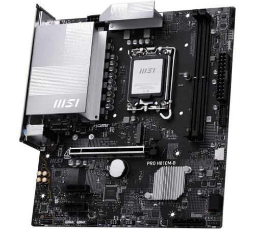 Материнская плата MSI Pro H810M-B