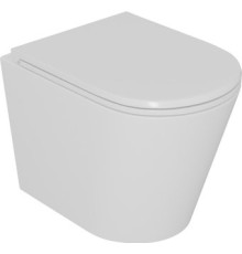 Унитаз подвесной D&K Venice DT1026016 белый, сиденье микролифт