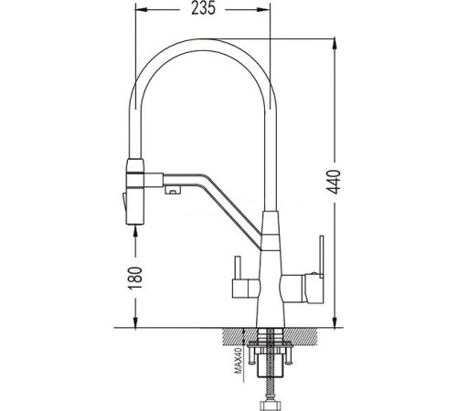 Смеситель Shevanik S278