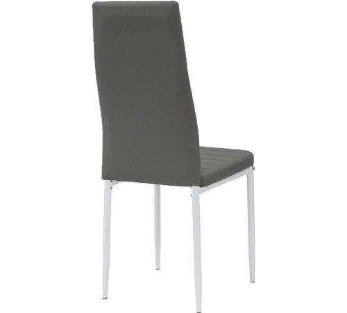 Стул Mio Tesoro Джия DC-060KD 2 шт, серый/белый