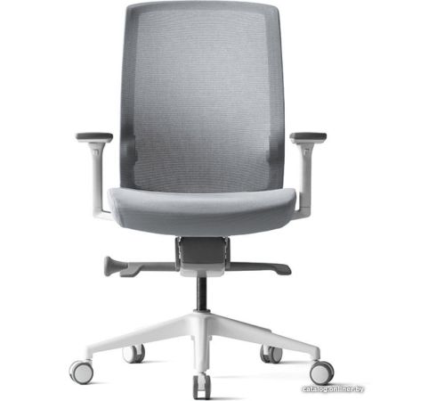 Офисное кресло Bestuhl J1 White Pl серый