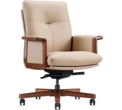 Офисное кресло Norden Vivaldi B 2262 Ivory кожа/бежевый