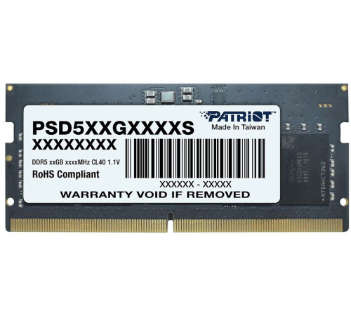 Оперативная память Patriot Signature Line 16ГБ DDR5 5600 МГц PSD516G560081S