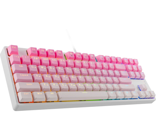 Клавиатура Redragon Cass розовый