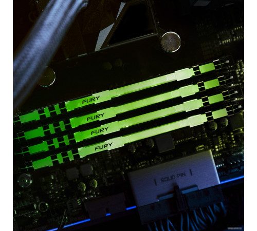 Оперативная память Kingston FURY Beast RGB 2x32ГБ DDR4 3600 МГц KF436C18BB2AK2/64