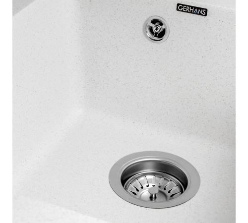 Кухонная мойка Gerhans A10 белый