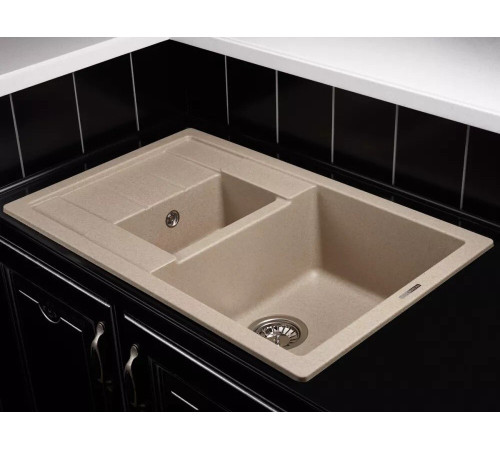 Кухонная мойка KUPPERSBERG Modena 1,5B1D санд беж