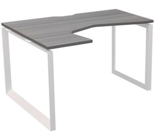 Стол Программа Техно Аргентум-МП НТМП.О-040 левый лиственница/белый